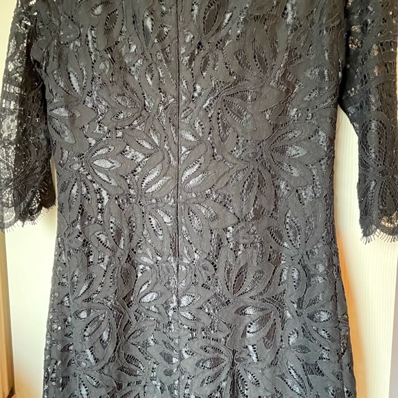 Kensie Black Lace Sheath Dress - Picture 8 of 12